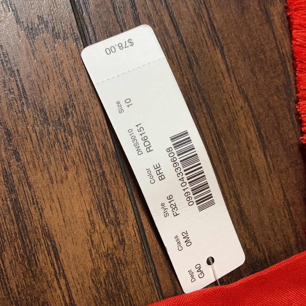 J. Crew Red Ruffle Tank Top - Picture 5 of 8